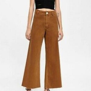Zara Marine Straight pants in rust